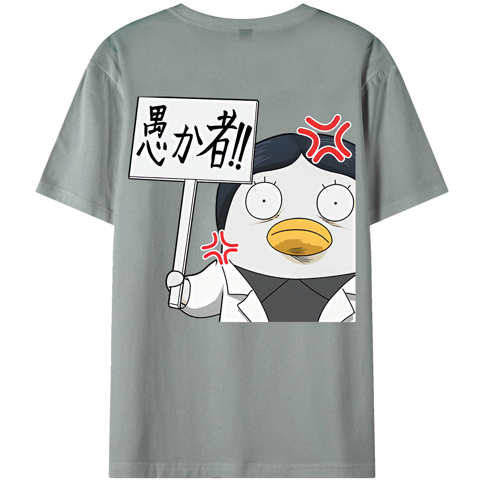 （画像用） ぎんたま 坂田銀時（さかたぎんとき） 神楽 志村新八（しむら しんぱち） GINTAMA Sakata Gintoki Kagura Shimura Shinpachi 綿100％ メンズ半袖Tシャツ（バックプリント） 通気性